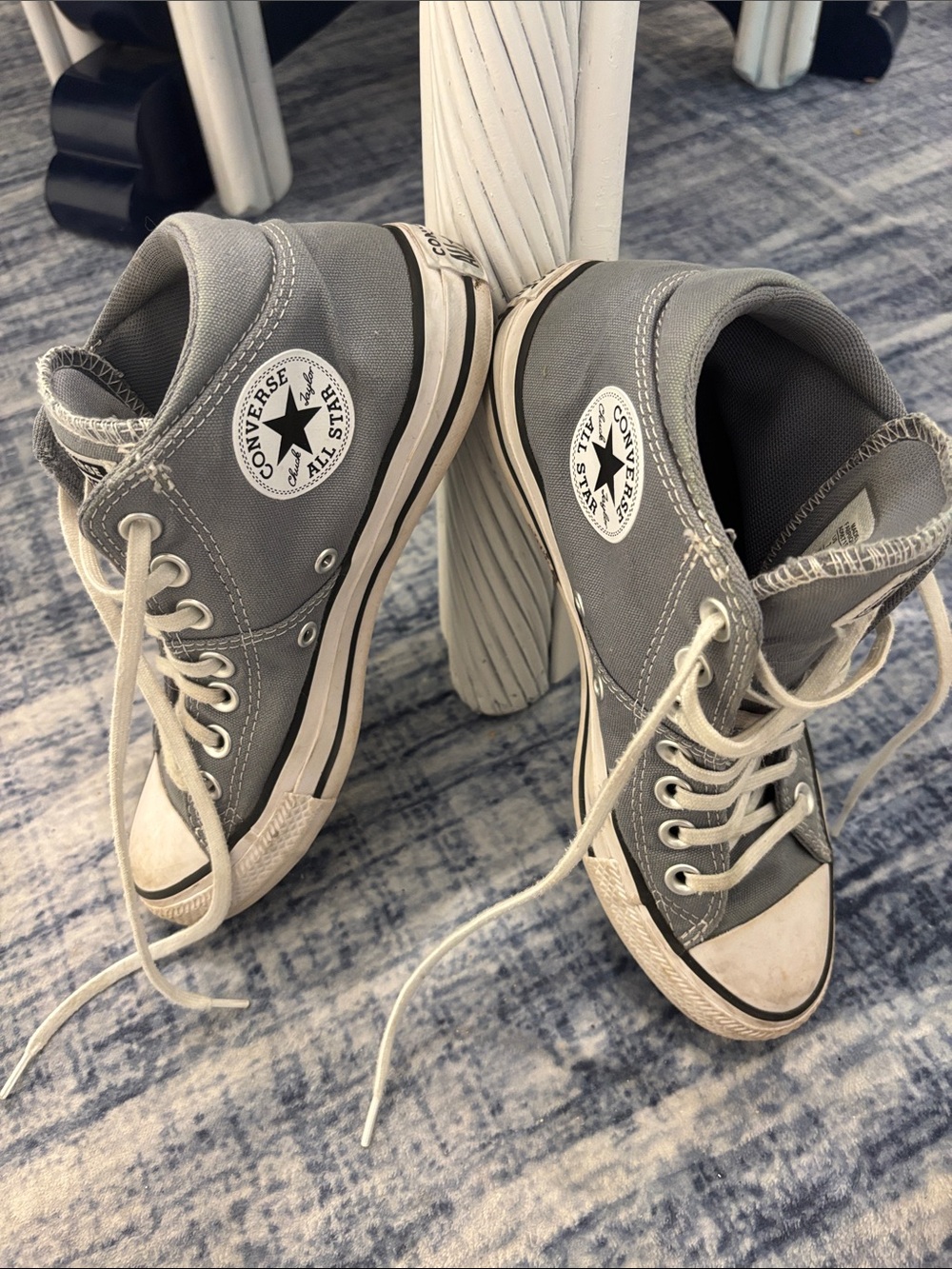 Converse Gray Low Top Chuck Taylor All Star Sneakers